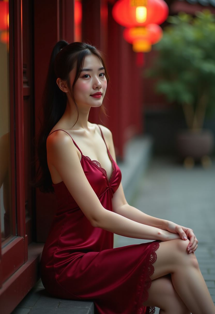含上已经挺立的茱萸特写延时记录